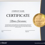 Certificate template Background. Award diploma design blank. Vector Illustration EPS10 گاز کالا